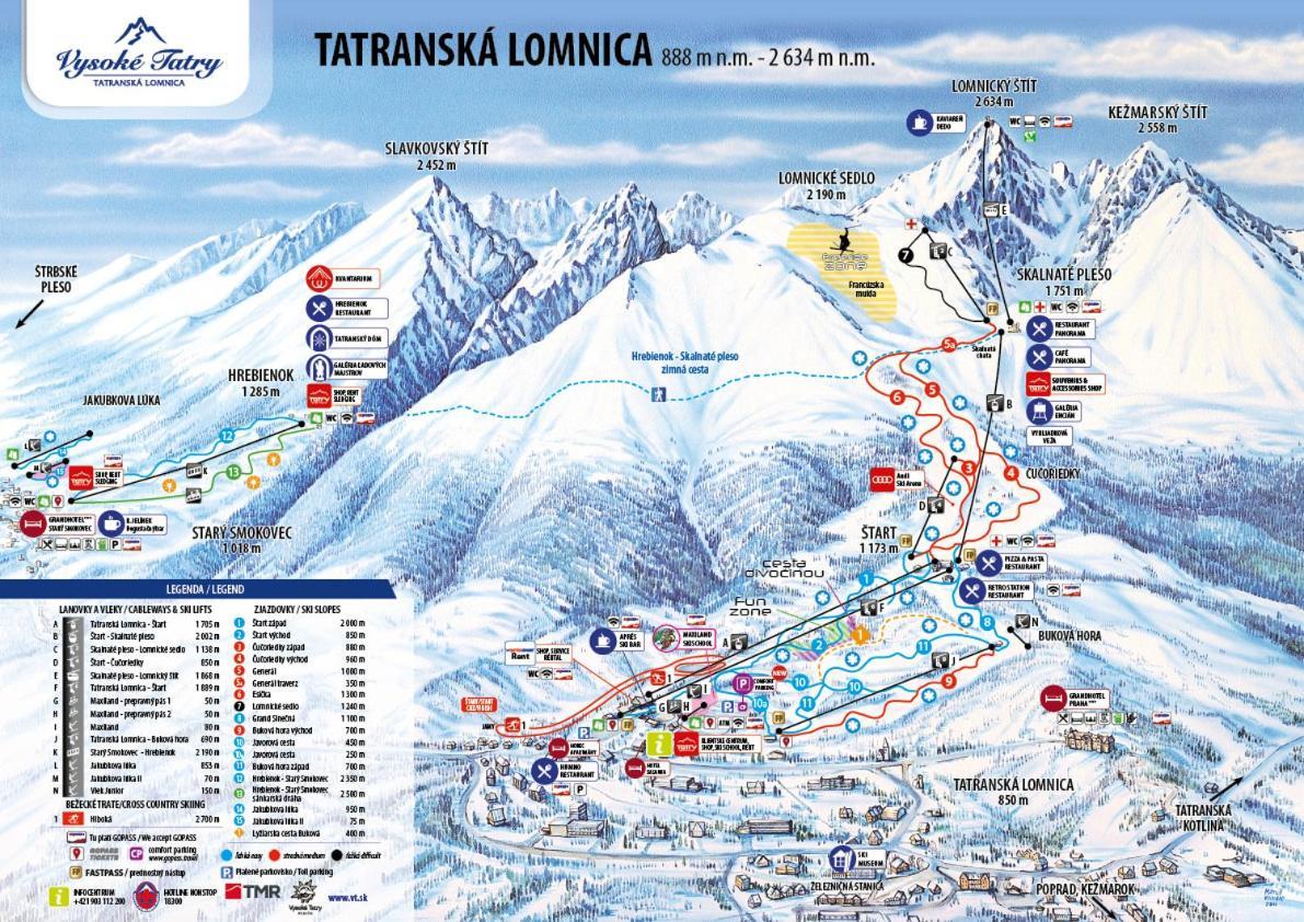 Apartmany Tatra Relax, Velky Slavkov Dolný Smokovec Eksteriør bilde
